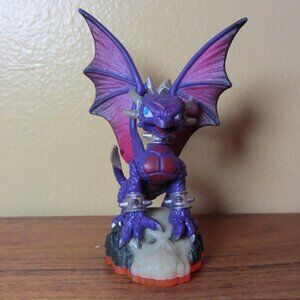 Skylander Giants Series 2 Cynder dragon Figure Activision 2012 Orange Base (T503